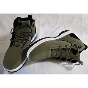 K1x H1ke Green Suede Men's Boots Size 10 US New